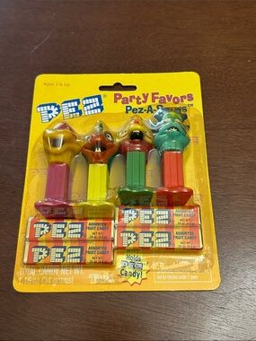PEZ Party Favors Pez a Saur Dinosaur Heads Candy Dispensers